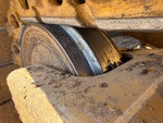 Undercarriage with Left Front Idler