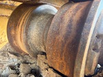 Undercarriage with Left Carrier Rollers