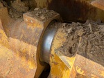 Undercarriage with Right Track Tensioner