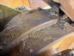 Undercarriage with Left Rear Idler