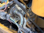 Engine with A/C Compressor