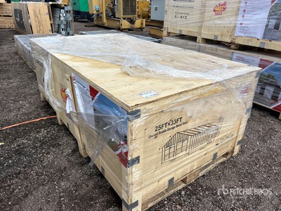 2026 SDL2533DGMS Double Garage Metal Shed (Unused)