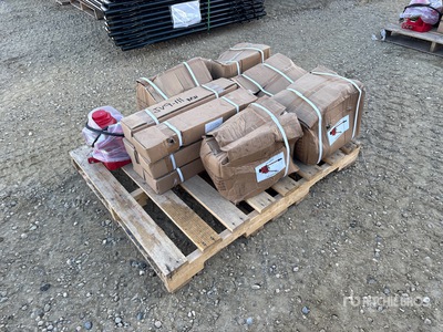 Quantity of (6) 2026 BYT ABTJK50 50 ton Air/Hydraulic Bottle Jack w/Handle ハンドツール (Unused)