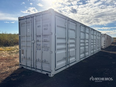 2026 40 ft High Cube Multi-Door Storage Container