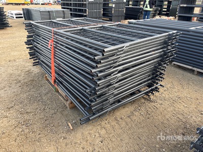 Quantity of (24) 2026 BYT MSPP07 7 ft Mesh Sheep Panel para ganado (Unused)