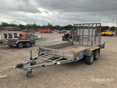 2016 Indespension Equipment Trailer 3 m T/A Equipment Trailer