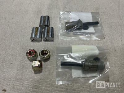 (50) Locknuts, (80) Lock Cylinder Assemblies & Assorted Items