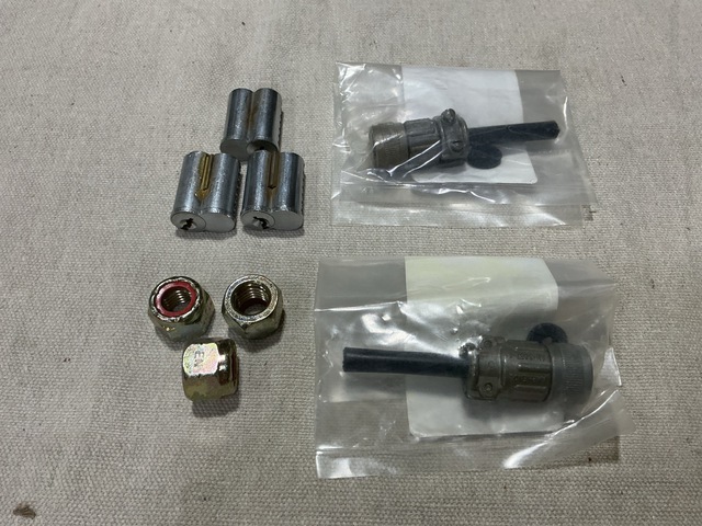(50) Locknuts, (80) Lock Cylinder Assemblies & Assorted Items (50) Locknuts, (80) Lock Cylinder Assemblies & Assorted Items