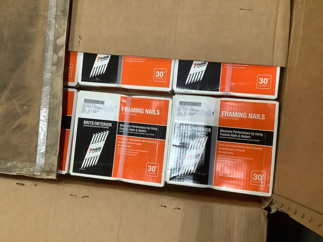 (18) Boxes of Paslode RounDrive Framing Nails