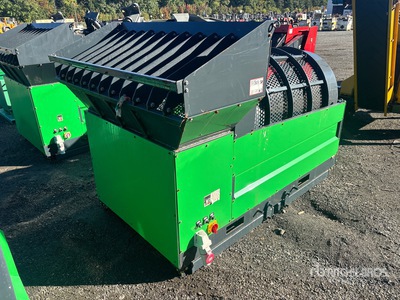 Erie Industries GF480 Skid Mounted Mini Trommel Screen