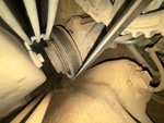 Engine with A/C Compressor