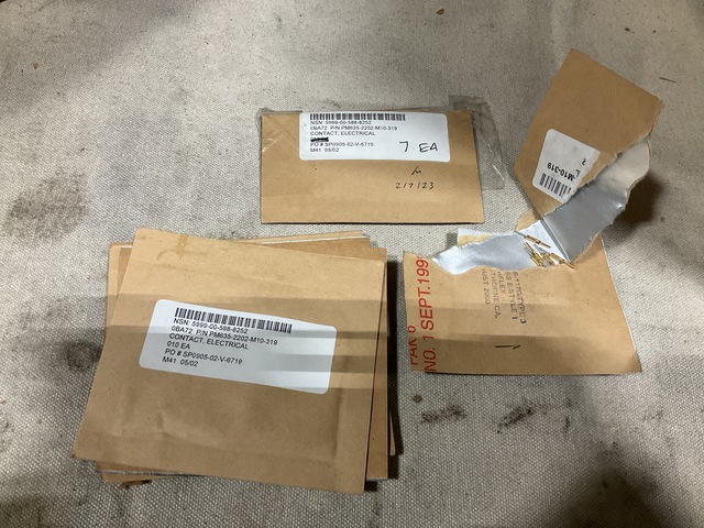 (6,967) Precision Technology PM635-2202-M10-319 Electrical Contacts