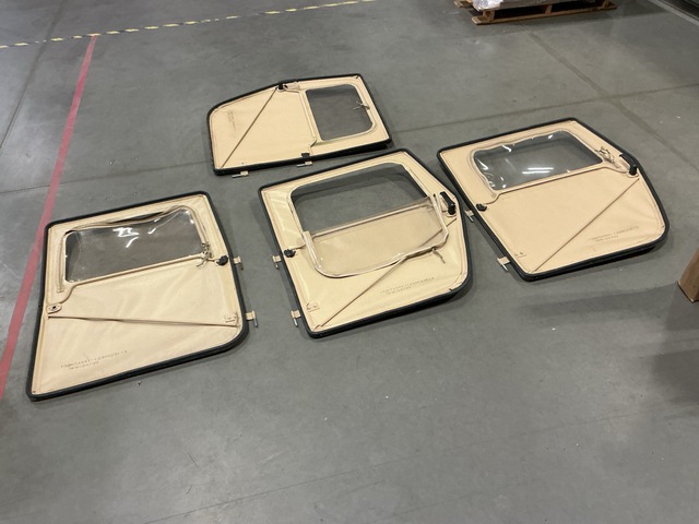 (6) HMMWV Humvee Doors (6) HMMWV Humvee Doors