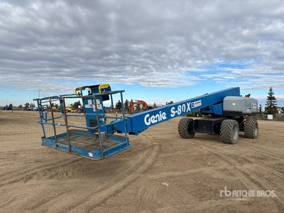 2017 Genie S-80X 4WD Diesel Piattaforma monobraccio articolata