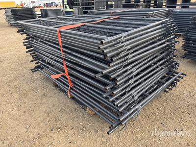 Quantity of (24) 2026 BYT MSPP07 7 ft Mesh Sheep Panel para ganado (Unused)