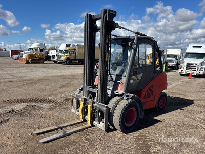 2016 Linde H50D 8625 lb Pneumatic Tire Forklift