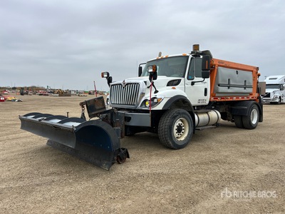 2011 International 7400 SBA 4x2 Snow Plow Truck