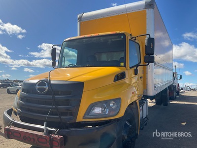 2017 Hino 268 4x2 Van Truck (Inoperable)