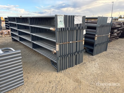 Quantity of (18) 2026 BYT MSP160 16 ft Magnum Ranch Panel para ganado (Unused)