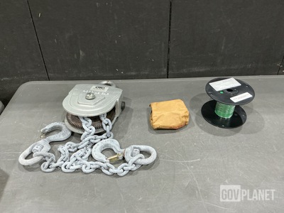 (2) Engine/Transmission Slings, (32) Bevel Gears & Assorted Items
