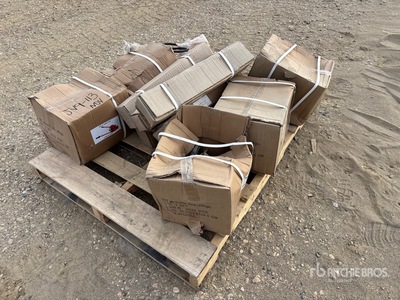 Quantity of (6) 2026 BYT ABTJK50 50 ton Air/Hydraulic Bottle Jack w/Handle (Unused)