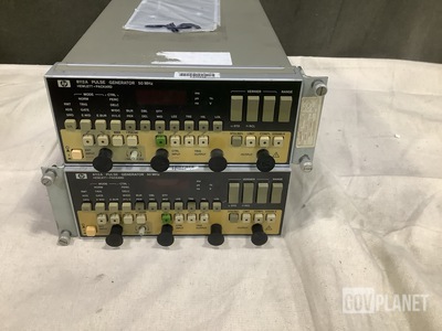 (2) HP 8112A Pulse Generators