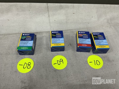 (269) Assorted Brady Printer Cartridges & Assorted Items