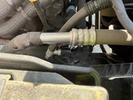 Engine with A/C Compressor
