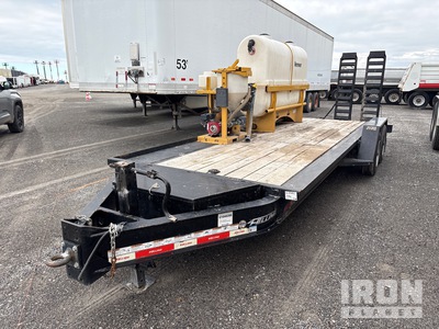 2024 Felling 24 ft T/A Flatbed Trailer