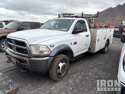 2011 Ram 5500 4x4 Utility Truck (Inoperable)