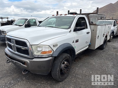 2011 Ram 5500 4x4 Utility Truck (Inoperable)