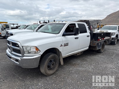 2016 Ram 3500 4x4 Crew Cab Crew Cab 4WD Flatbed Truck (Inoperable)
