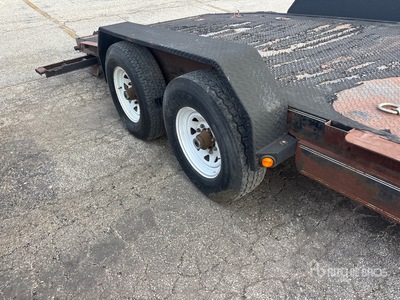 2007 PJ C0202 20 ft T/A Equipment Trailer