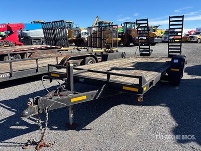 2005 Pequea MP18 18 ft T/A Plant Trailer