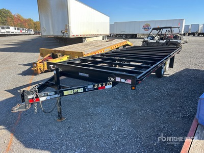 2015 Doolittle 20 ft T/A Equipment Trailer