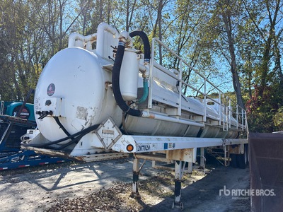 2012 Dragon 5460 gal T/A Vacuum Tanker Trailer
