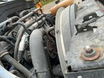 Engine with A/C Compressor