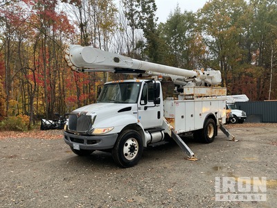 Altec AM55 60 ft on 2014 International 4300 4x2 AM55 Altec Bucket Truck