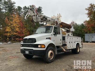 2002 Terex commander c4047 on 2002 Sterling M7500 4x2 Graafmachine Derrick Truck