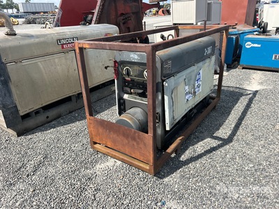 Lincoln 300D 300 A Skid-Mounted Stick Spawarka napędzana silnikiem