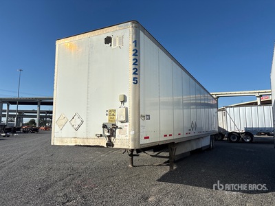 2012 Wabash DVLSHPC 53 ft x 102 in T/A Van Trailer