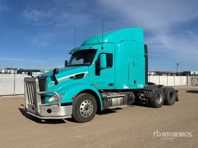 2020 Peterbilt 579 6x4 تراكتور شاحنة كابينة النوم (ثنائية المحور)