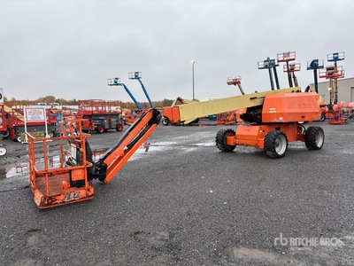 2018 JLG 600SJ 4WD Diesel Piattaforma monobraccio