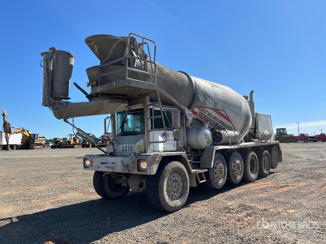 2001 Terex Advance 12x4 Front Discharge Mixer Truck