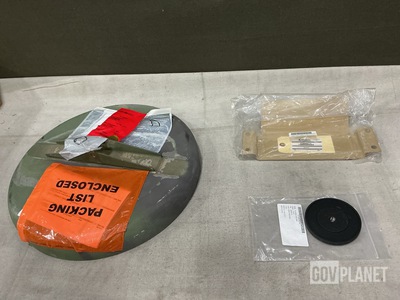 (11) Dirt/Liquid Deflectors, (33) Adapter Hull Caps & Assorted Items