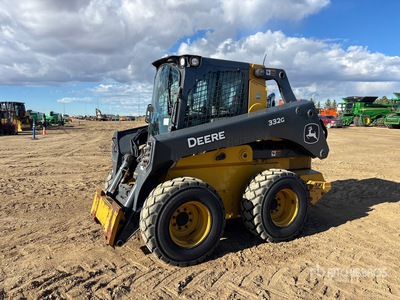 2020 John Deere 332G Two-Speed Mini pala