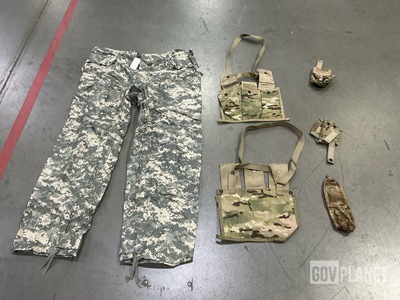 (184) Hand Grenade Pouches, (89) Bandoleer Ammunition Pouches & Assorted Items