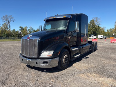 2015 Peterbilt 579 6x4 تراكتور شاحنة كابينة النوم (ثنائية المحور)
