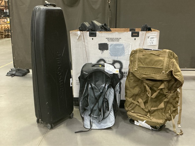 (1) Individual Case, (9) Individual Bags & (4) Luggage Bags (1) Individual Case, (9) Individual Bags & (4) Luggage Bags