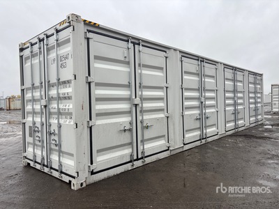 2026 40 ft High Cube Multi-Door Storage Container